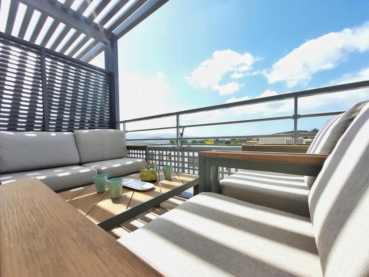 Appartement Catalina - Double Terrasse - Wifi - Clim - Porticcio بورْتِكْسْيو المظهر الخارجي الصورة