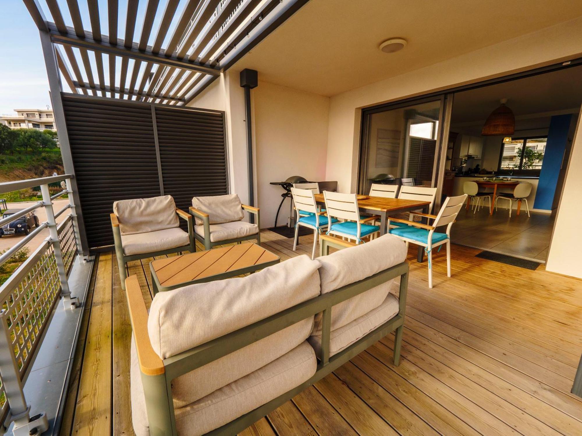 Appartement Catalina - Double Terrasse - Wifi - Clim - Porticcio بورْتِكْسْيو المظهر الخارجي الصورة